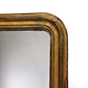Antique French Gilded Mercury Glass Mirror