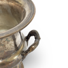 Vintage Silver Plate Wine Bucket with Swan Handles