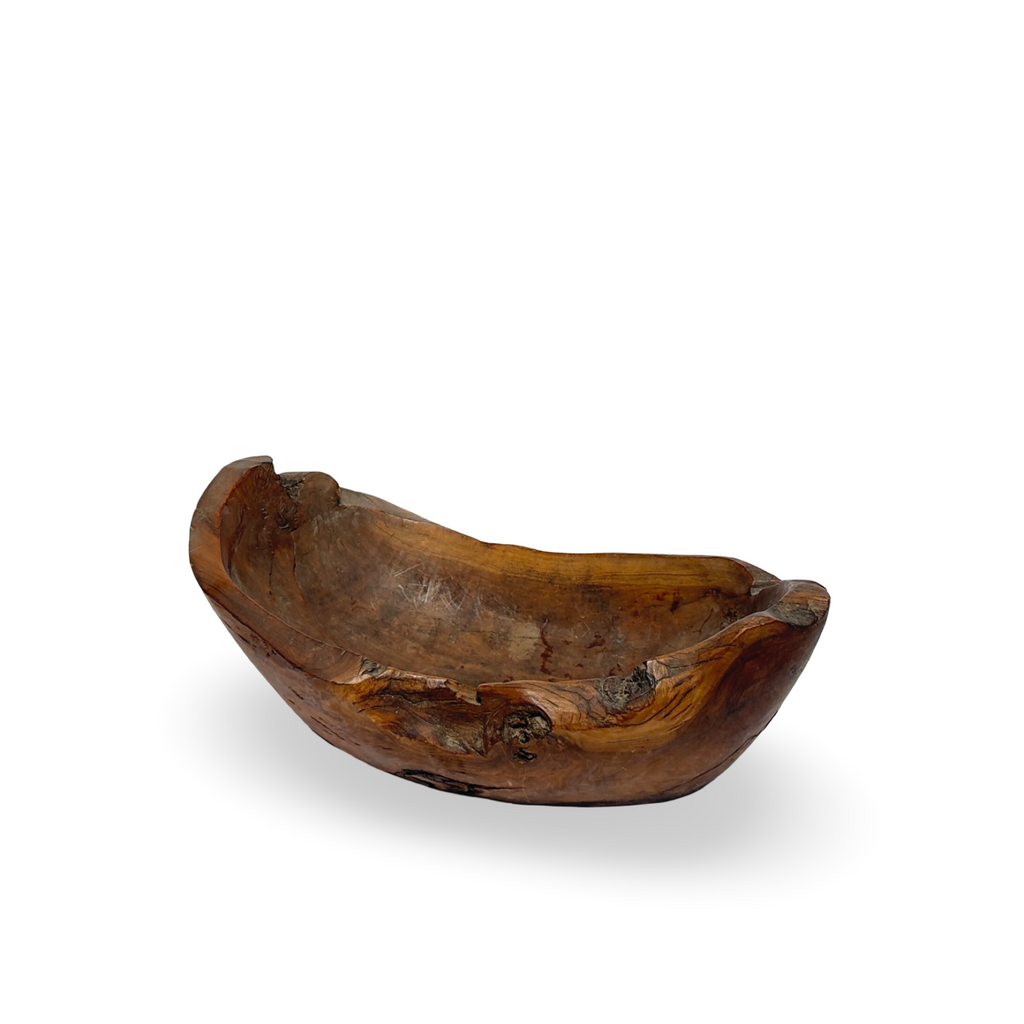 Antique French Root Bowl