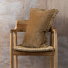 Velvet Lumbar Pillow | Nutmeg