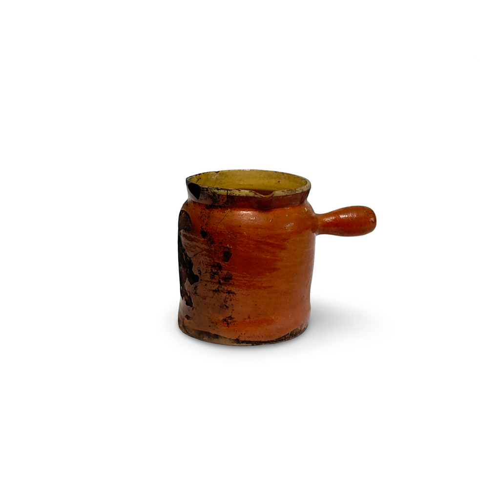 19th c. French Glazed Terracotta Pot