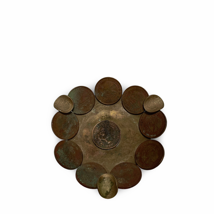 Antique Coin Ashtray