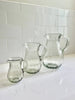 Handblown Fluted Pitcher