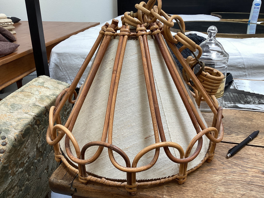 Rattan Pendant Light