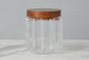 Fluted Glass Canister - Large