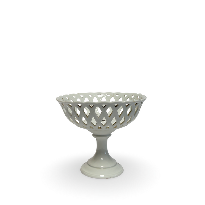 Antique French pedestal bowl