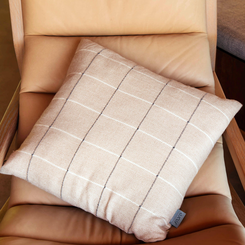 Alpaca Geometric Pillow