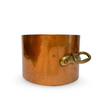 Antique French Copper and Brass Pot