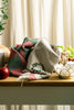 Wreath Hand-Stitched Tea Towel Set