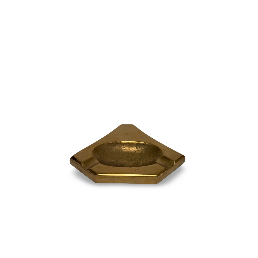 Vintage French Brass Ashtray