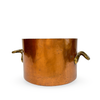 Antique French Copper and Brass Pot