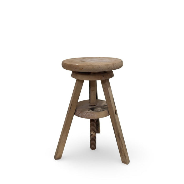 Antique French Adjustable Stool