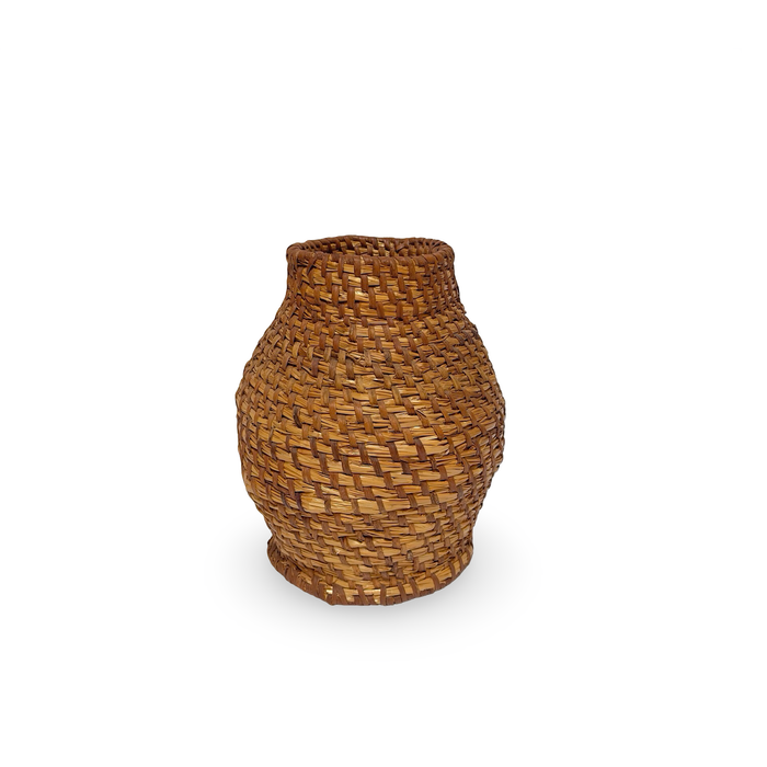 Vintage French Woven Basket
