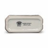 White ceramic ashtray base with BAUSCHER BEIDEN and Germany text