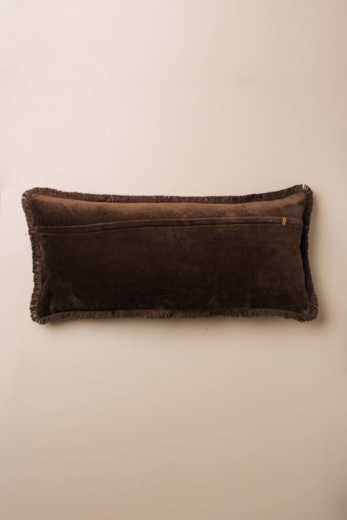 Velvet Body Pillow | Chocolate