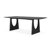 Geometric Dining Table - Varnished Oak