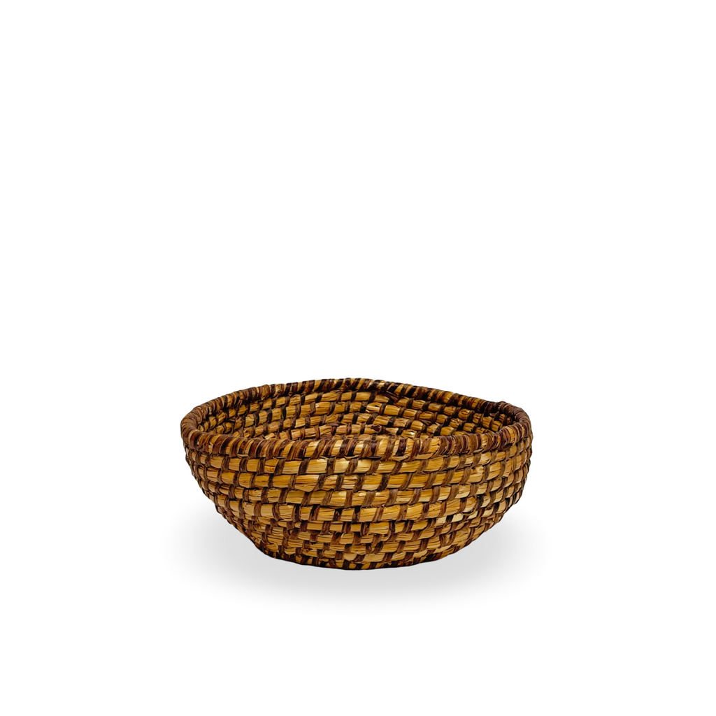 Antique French Round Basket