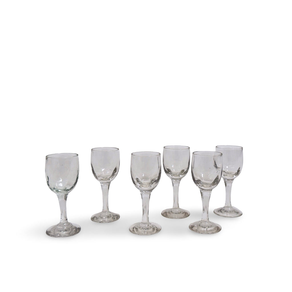 Vintage French Apéritifs Glassware Set of 6