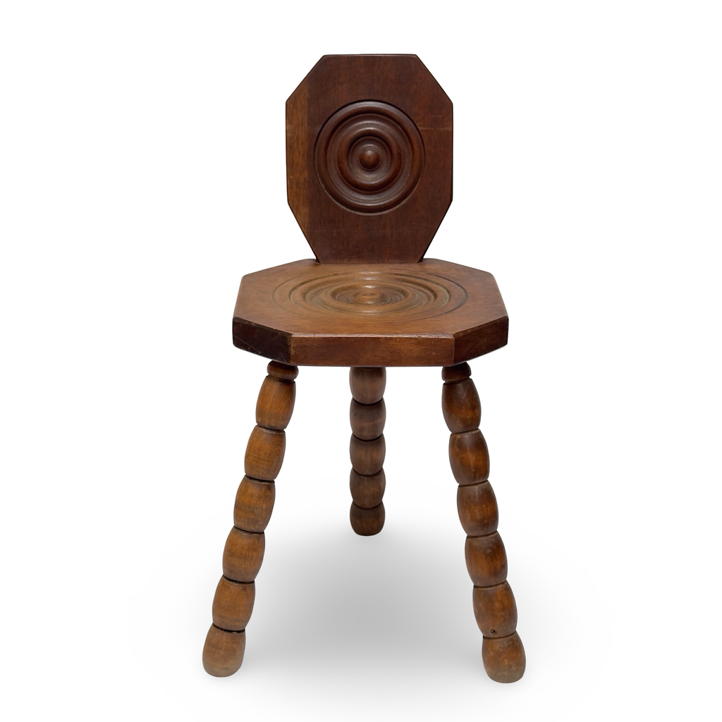Antique French Bobbin Dudoyt Style Chair