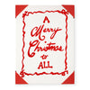 Merry Christmas to All | Christmas Notelet Cards (5-Pack)