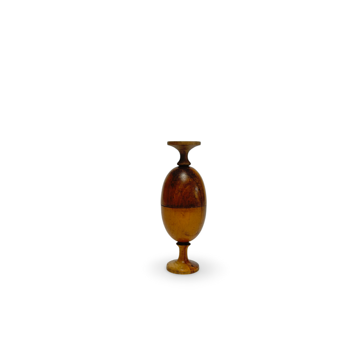 Handmade Pair of Collapsable Traveling French Egg Cups