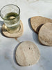 Travertine Coaster, set of 4