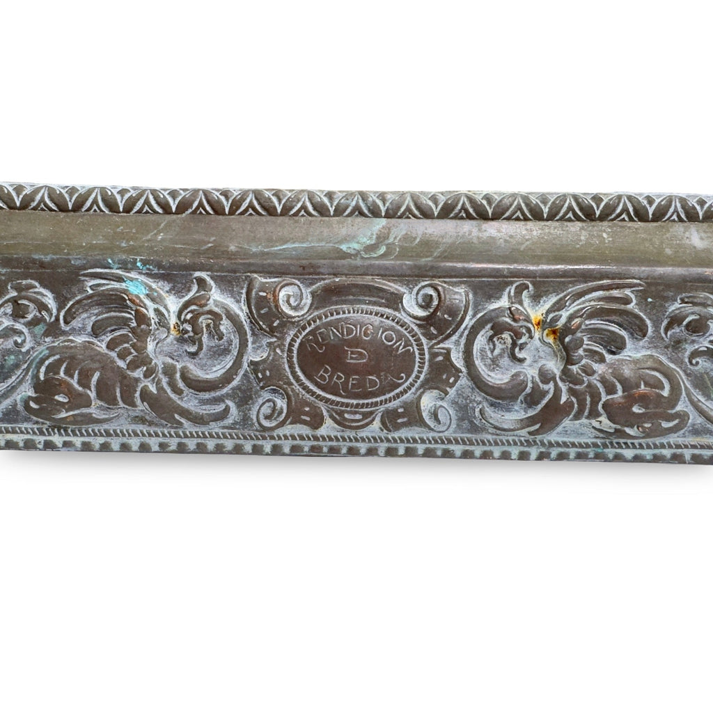 Vintage French Metal Plaque