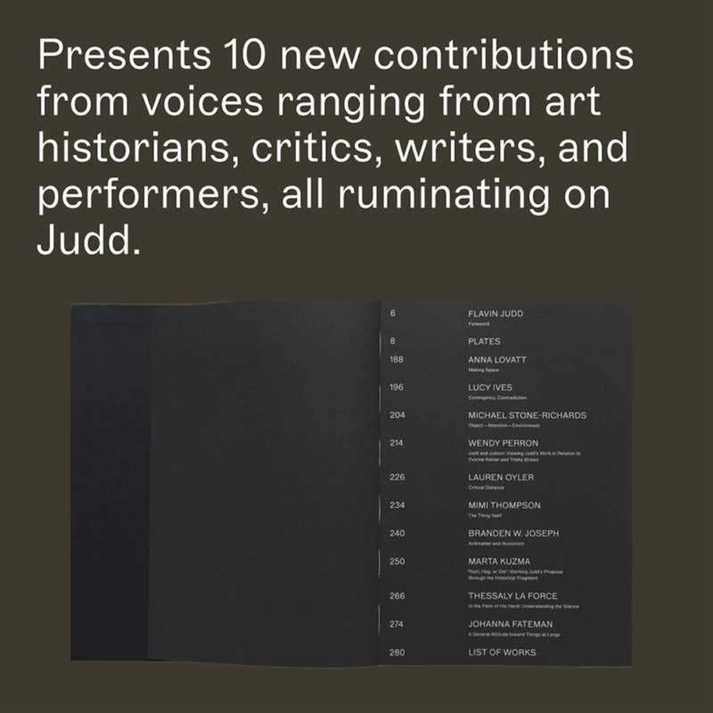 Donald Judd: Artworks 1970–1994 By Donald Judd