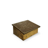 Antique Embossed Brass Box