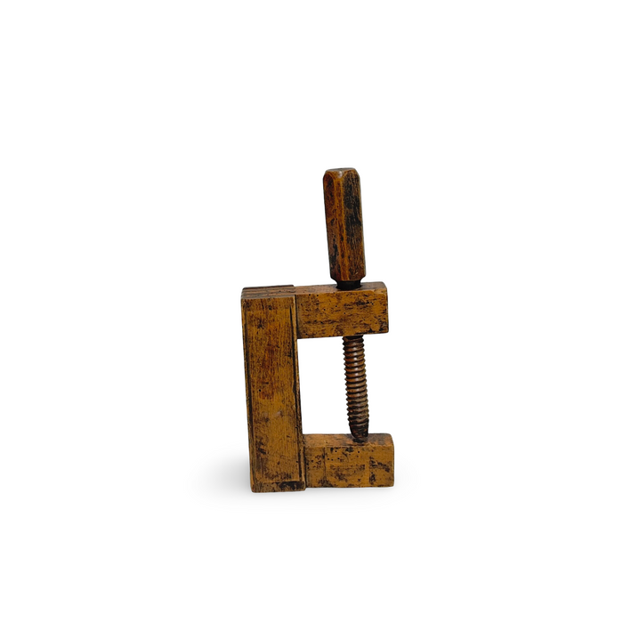 Antique French Wooden Vice