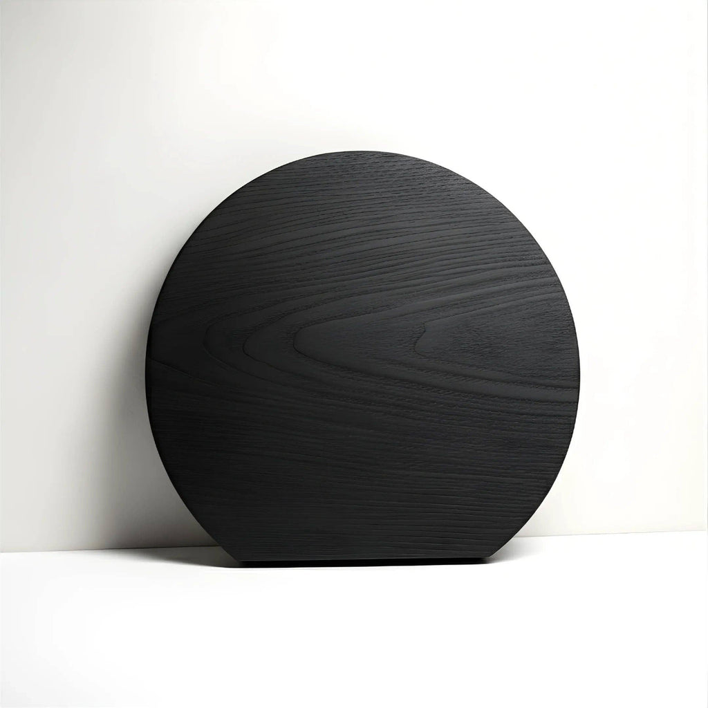 Etsu: Modern Round Shou Sugi Ban Board