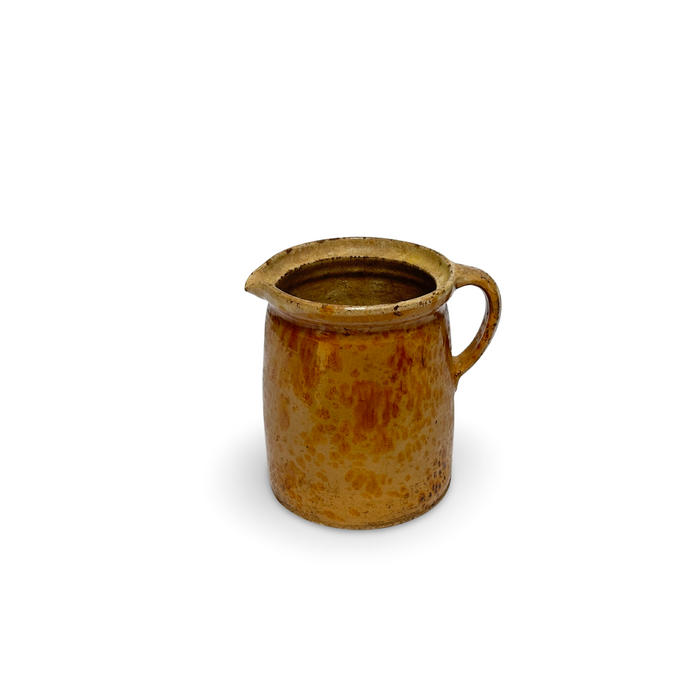 Large Antique French Stoneware Pitcher