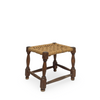 Antique Woven Stool from France