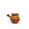 19th Century French Glazed Terracotta Pot
