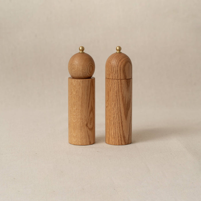 Pepper and Salt Mill Set / Oak