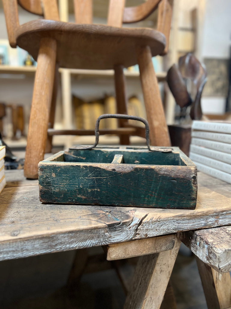 Antique Wood Caddy