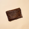 Cardholder - Brown Hair on Hide
