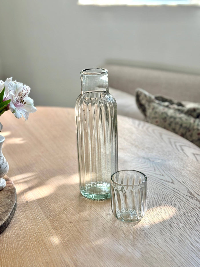 Fluted Carafe Set