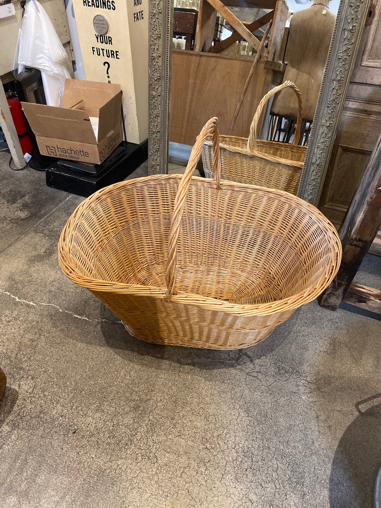 Oversized French Gathering Basket