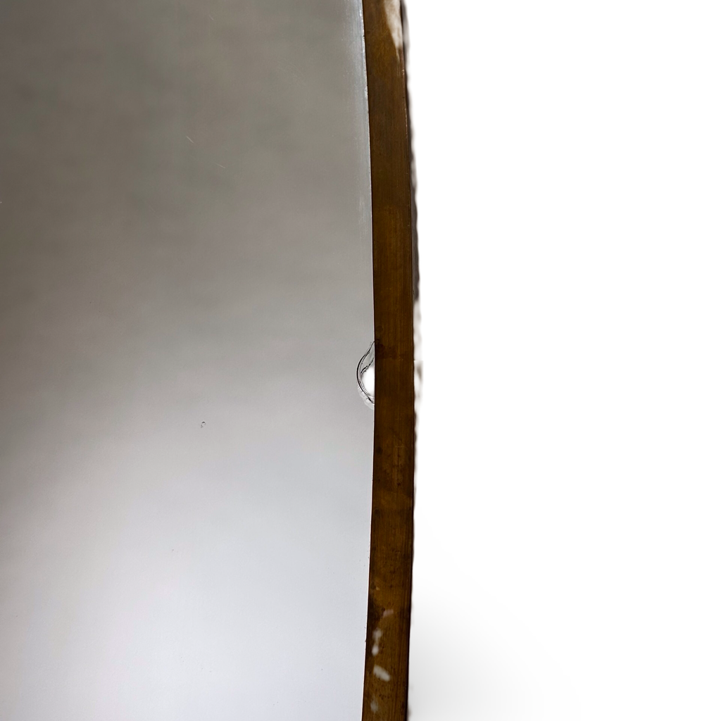 1950’s Italian Brass Oval Mirror