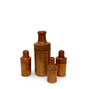 Antique French Wooden Apothecary Set