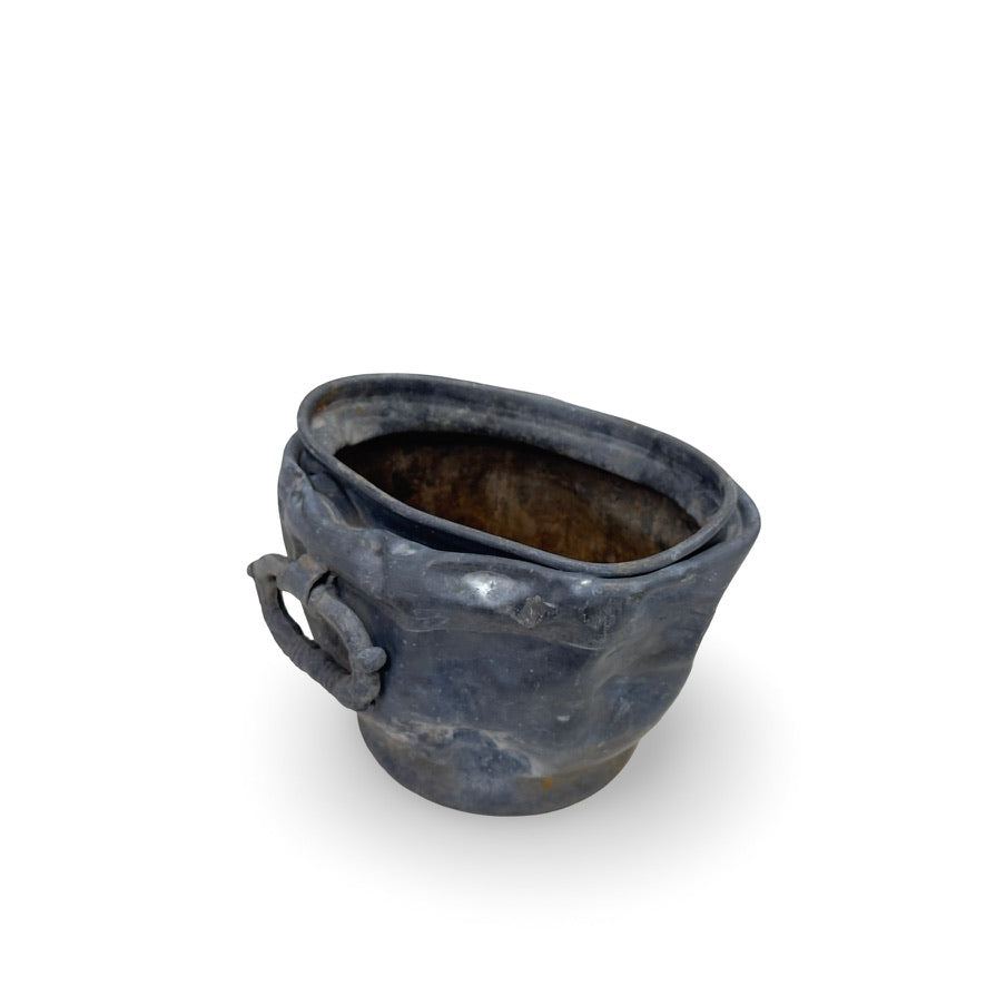 Antique French Pewter Pot