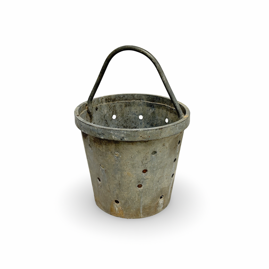 Antique French “Well” Cleaning Basket