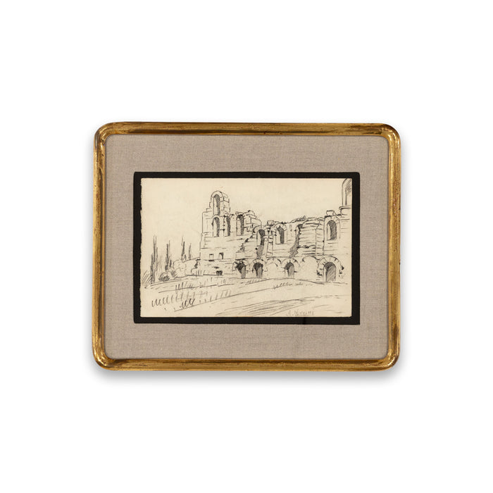 Odeon of Herodes Atticus by André Emille Léveillé