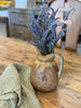 Vintage French Textured Ceramic Pitcher
