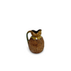Vintage French Textured Ceramic Pitcher