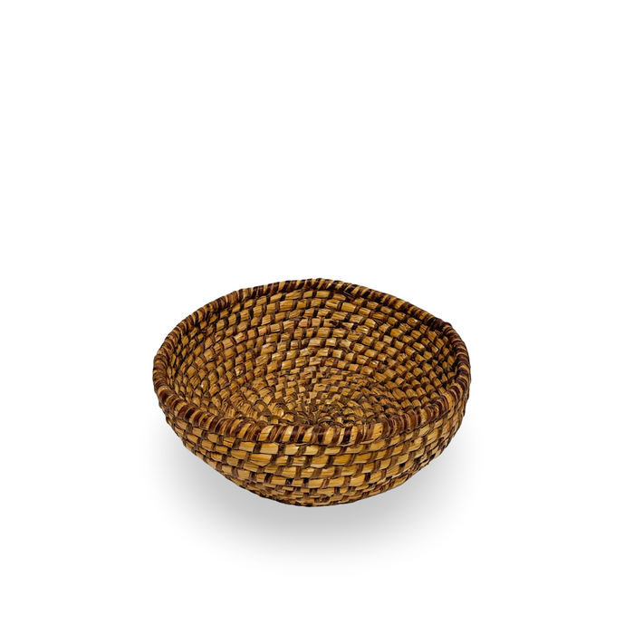 Antique French Round Basket
