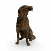Antique French Bronze Dog Statue