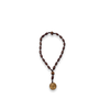 Antique French Medal & Rosary Bead Assemblage