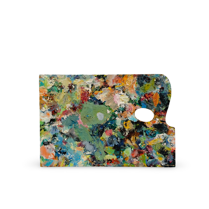 Antique French Artist Palette